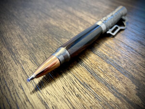 #0358 Black Ironwood Lever Action Pen