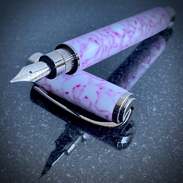 #0368 Pink Pebble Acrylic Fountain Pen
