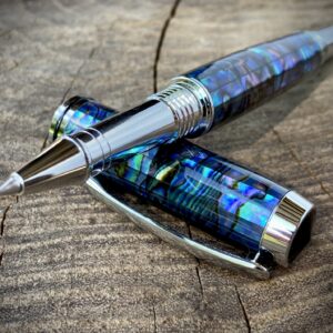Blue-Green Abalone Rollerball