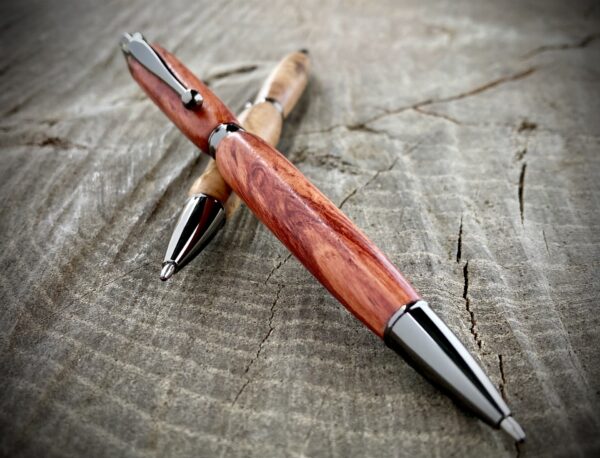 7mm Click Pens - Tulipwood